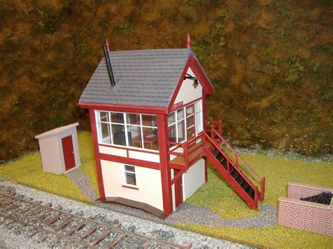 signal box model railway shop